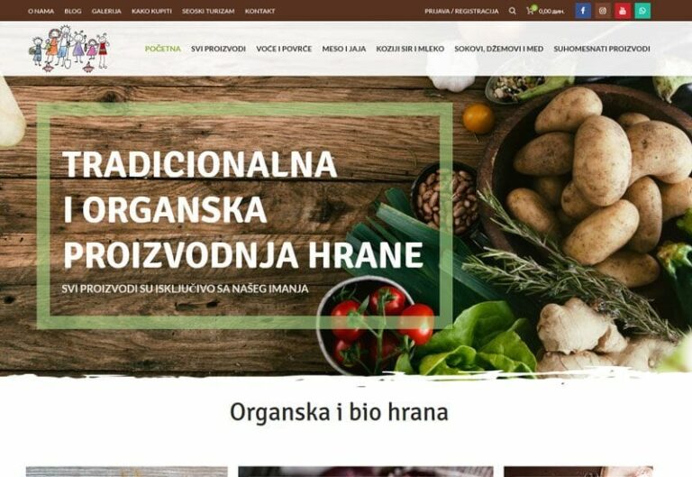 proizvodnja i prodaja organske hrane