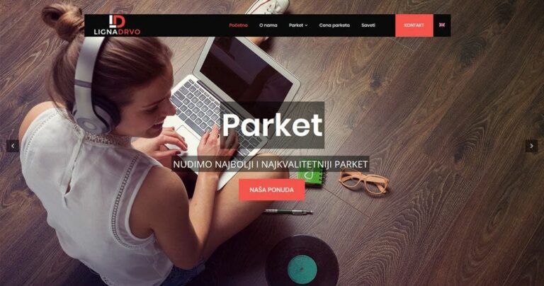 izrada sajta za prodaju parketa