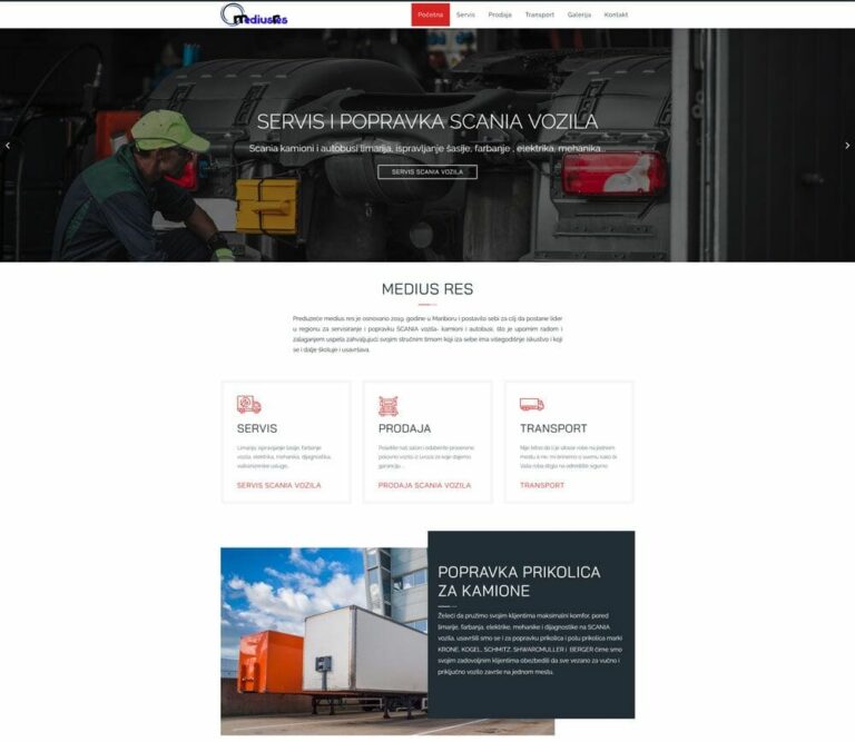 medius res izrada sajta